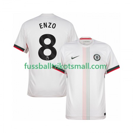 Fußballtrikots Chelsea Enzo Fernandez 8 2025-2026 Kurzarm Auswärts-trikot kaufen